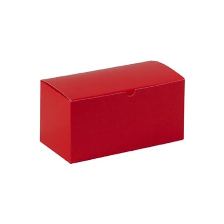 Bsc Preferred 9 x 4-1/2 x 4-1/2'' Holiday Red Gift Boxes, 100PK GB944R